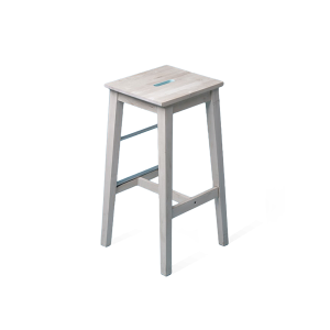 Rooms wooden stool